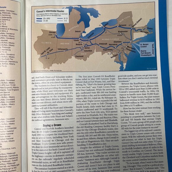 Trains Magazine of Railroading u August 1994 Vol 54 No 8 Oil Pipeline on Rail - Picture 10 of 10